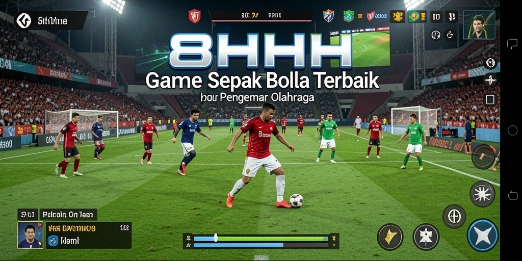 Tampilan gameplay 8HHH dengan grafis yang realistis dan menarik.