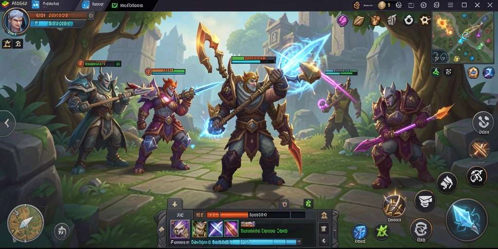 Gameplay seru dalam ADG62 dengan pertarungan yang mendebarkan.