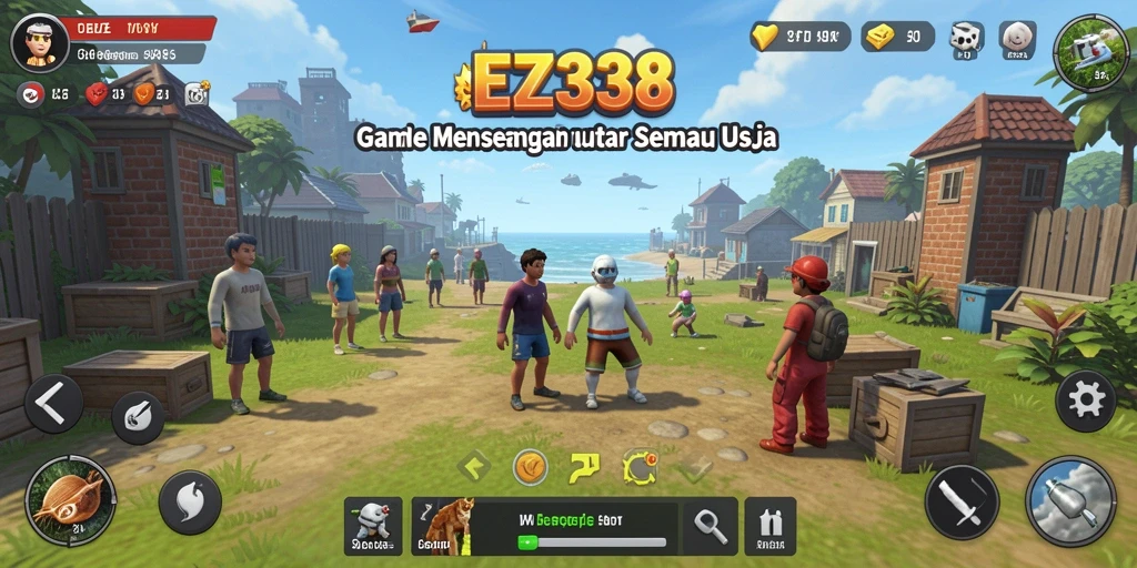 Tampilan menarik dari gameplay EZ338 yang mengasyikkan.
