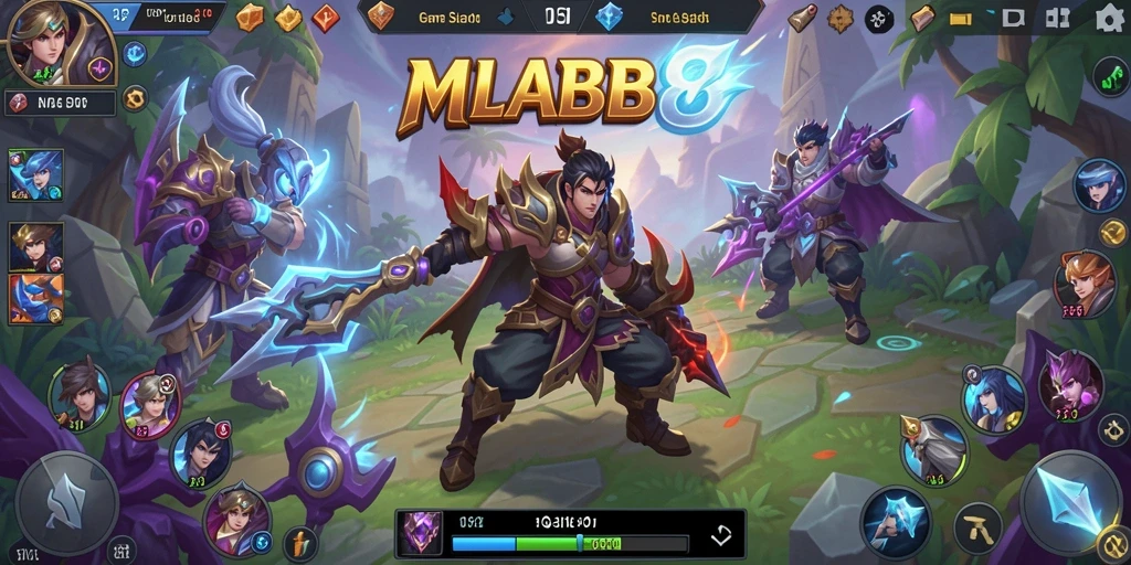 Tampilan gameplay menarik dari game Slot MLBB8.