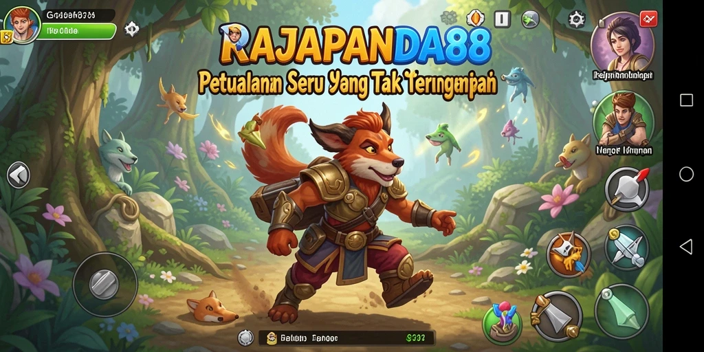 Tampilan menarik dari gameplay RAJAPANDA88 yang memikat.